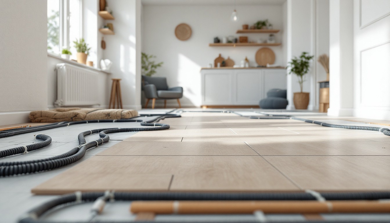 Plancher chauffant à Forest : hydraulique ou électrique pour rénover sans surélever le sol ?
